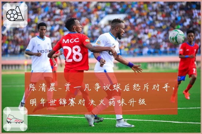 陈清晨_贾一凡争议球后怒斥对手，明年世锦赛对决火药味升级